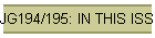 JG194/195: IN THIS ISSUE